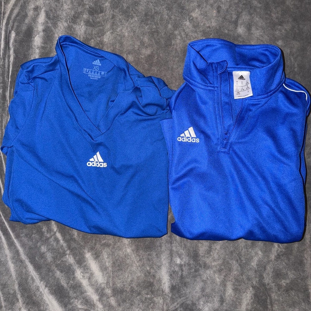 Womens Adidas Athletic Performance Shirts Size XS